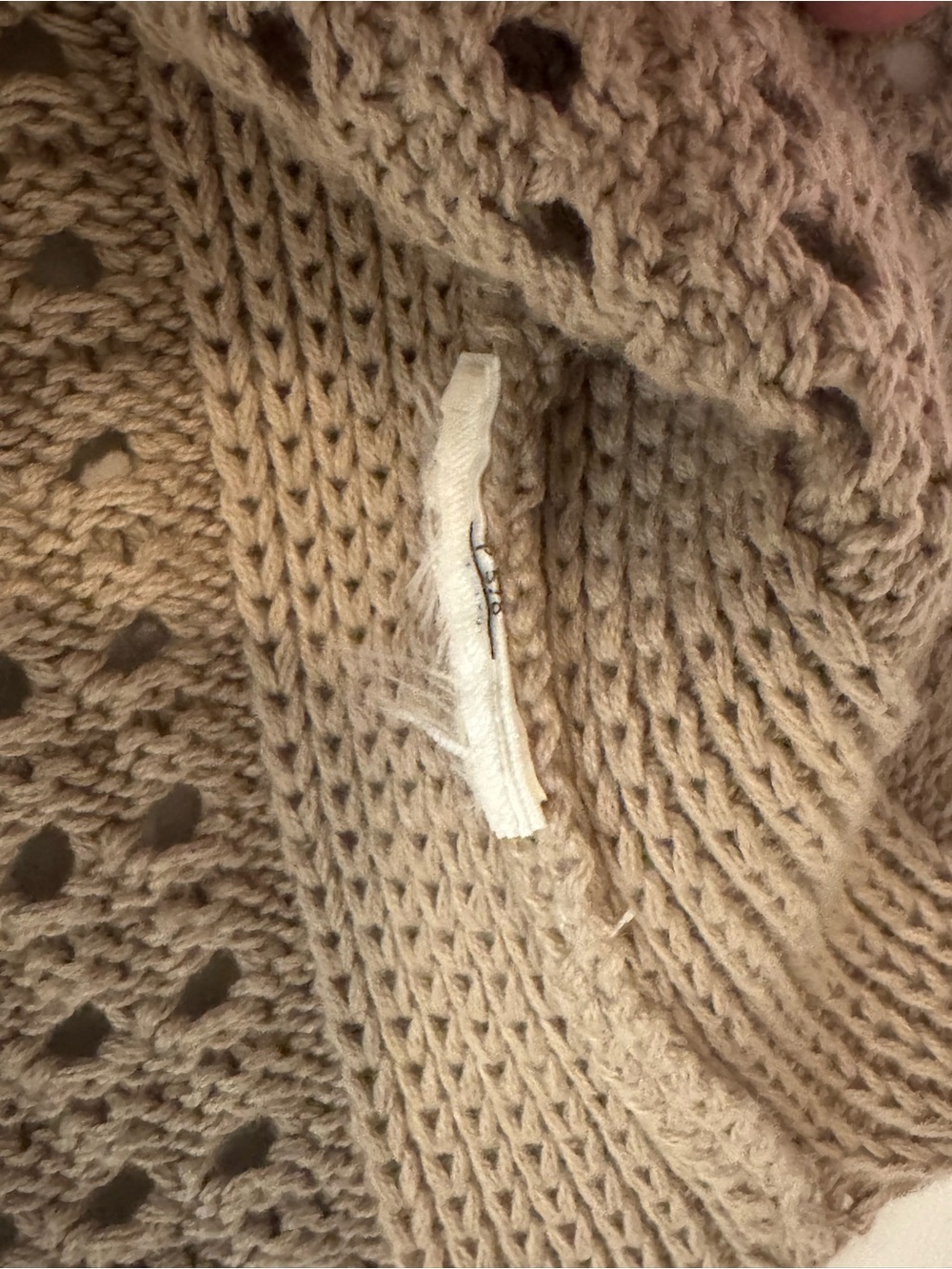 Varley Jenson Stitch Knit Tank Light Taupe Medium - Picture 10 of 11